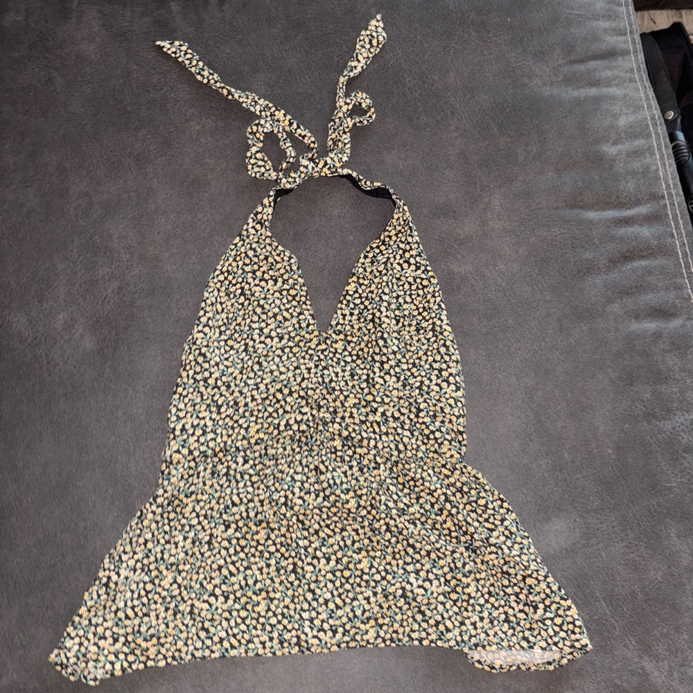 Floral Halter Top
